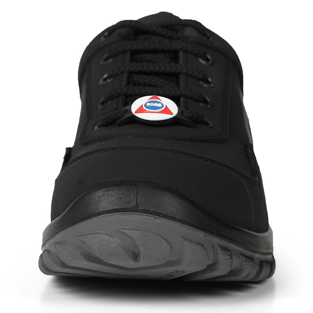 Buy Triton leather black safety shoes | Acme Safety Shop