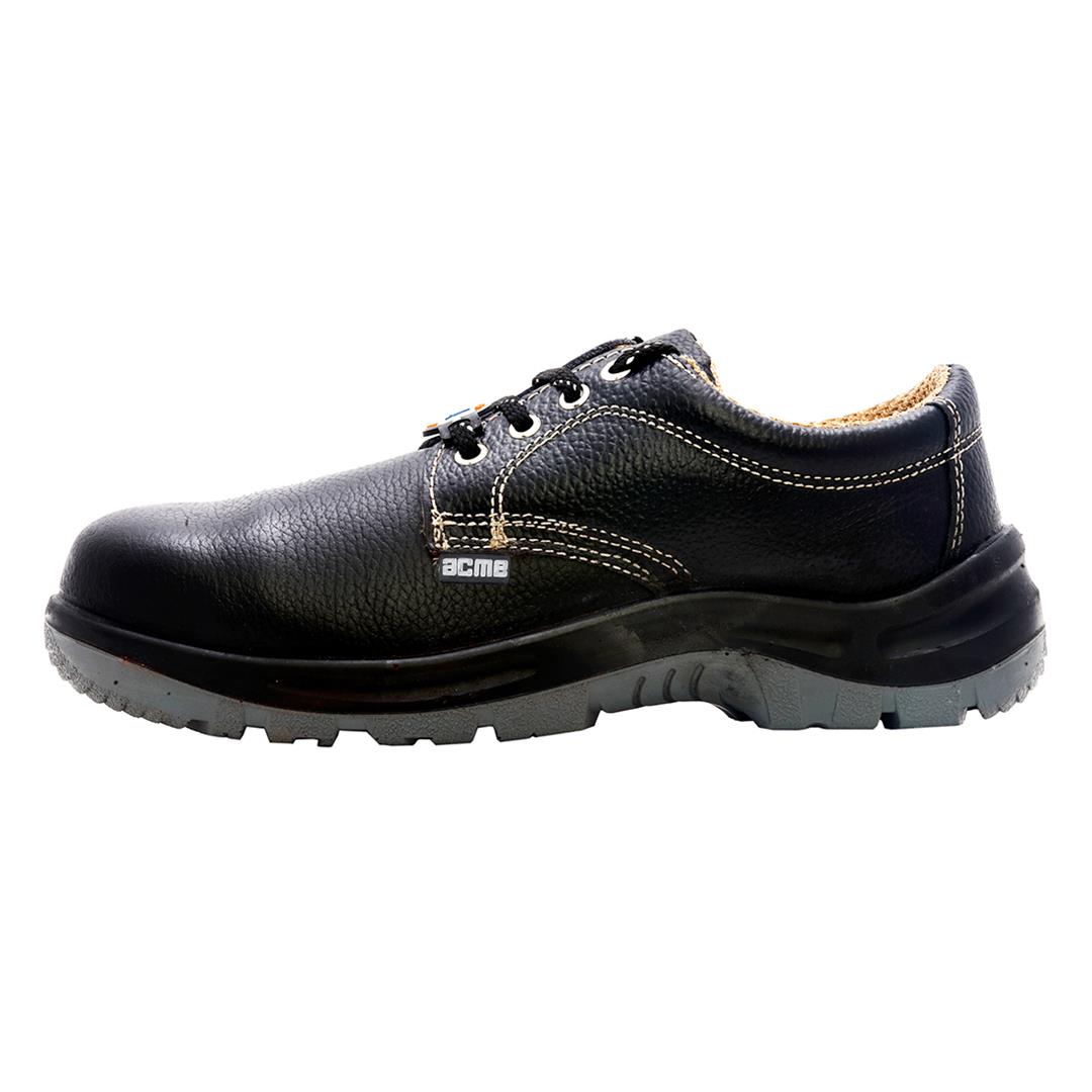 Buy Acme AP-56 Adjacent Steel Toe Low Ankle Black Safety Shoes, Size: 4  Online At Price ₹1488