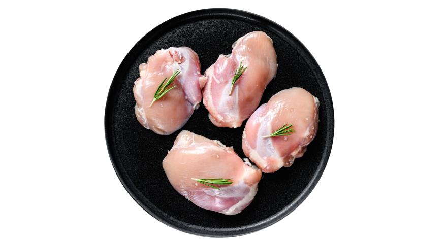 Deboned thigh without skin
