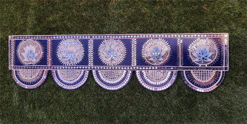 Semi Circular Toran with Lotus Design