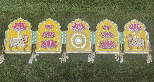 Zarokha Toran Having Pichwai Motiffs