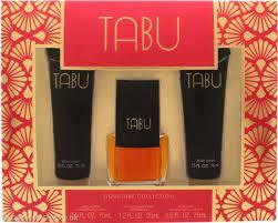 Tabu signature Eau de Cologne 3 pc set