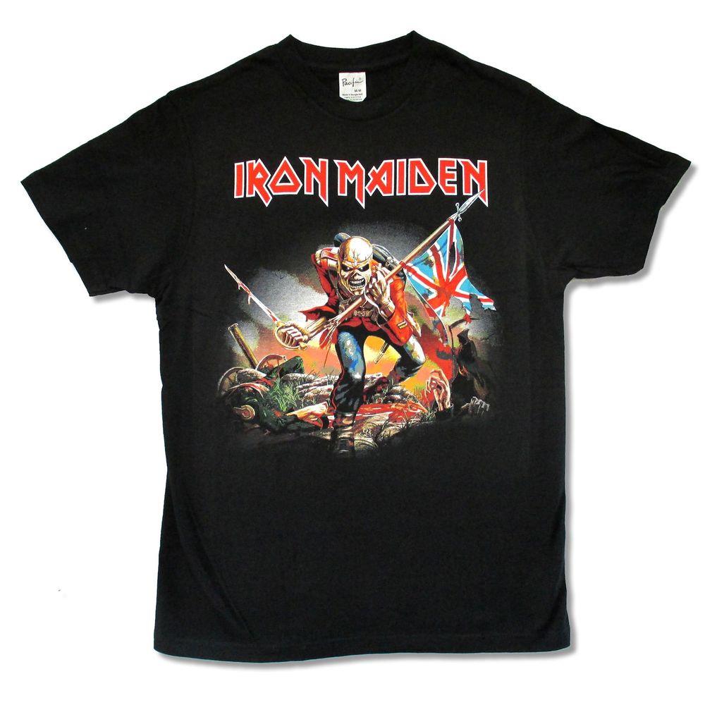 Buy official Iron Maiden t shirt music merchandise Trooper online India ...